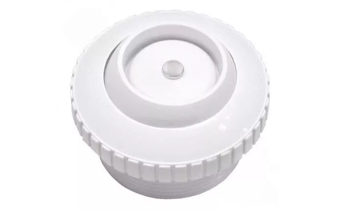 1-1/2″ MIP White Eyeball Fitting with Check Valve