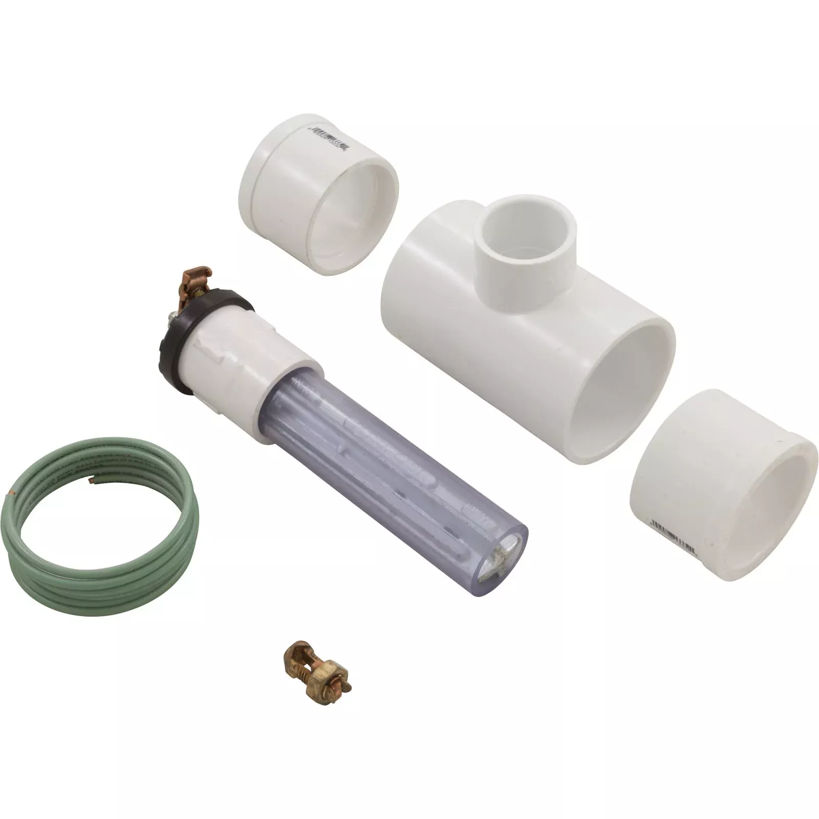 1" OD IN-LINE (CLEAR) ANODE 1-1/2" & 2" PIPE TN-IL