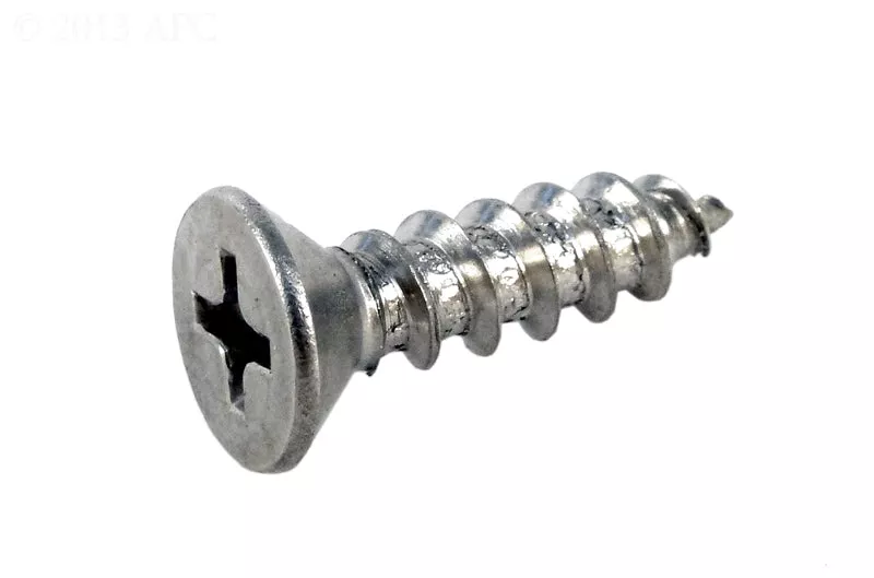#10 X 3/4, S/S FLAT HEAD SCREW
