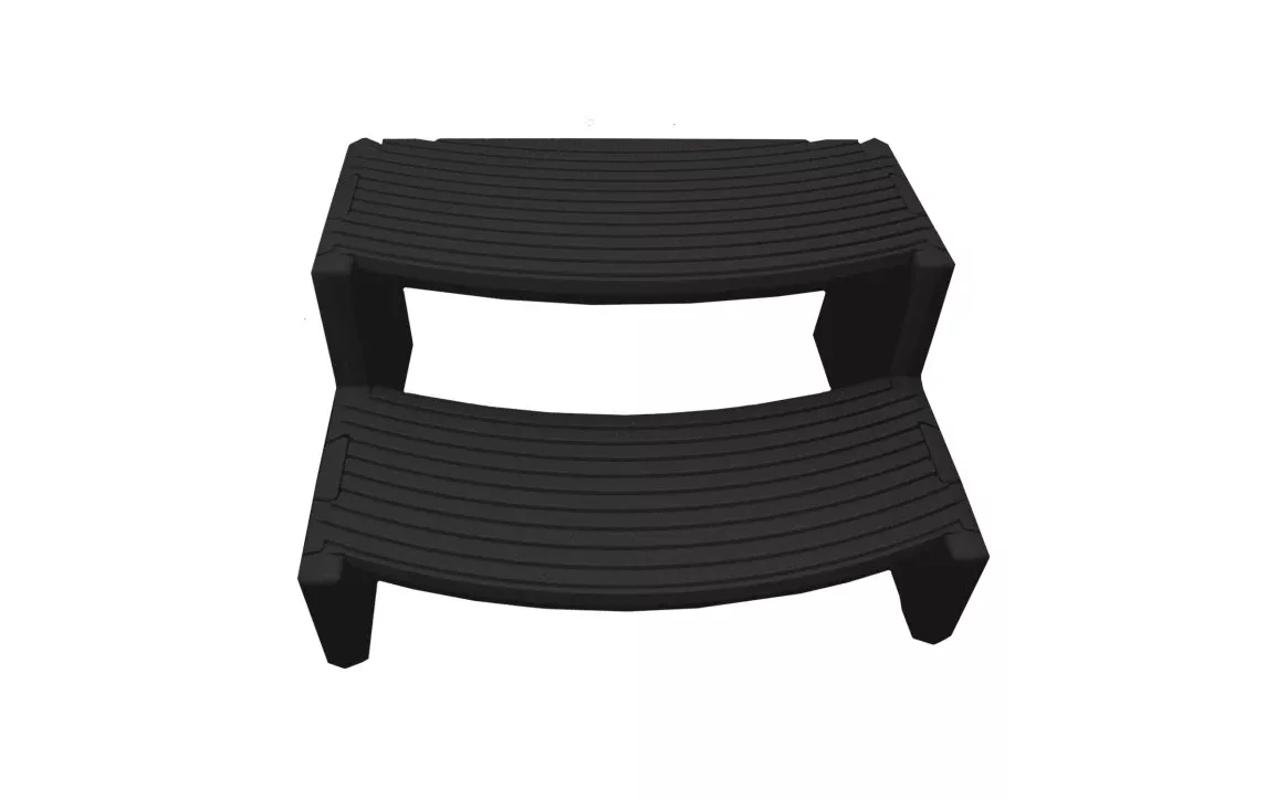 19.7″ x 16″ Black Spa Step