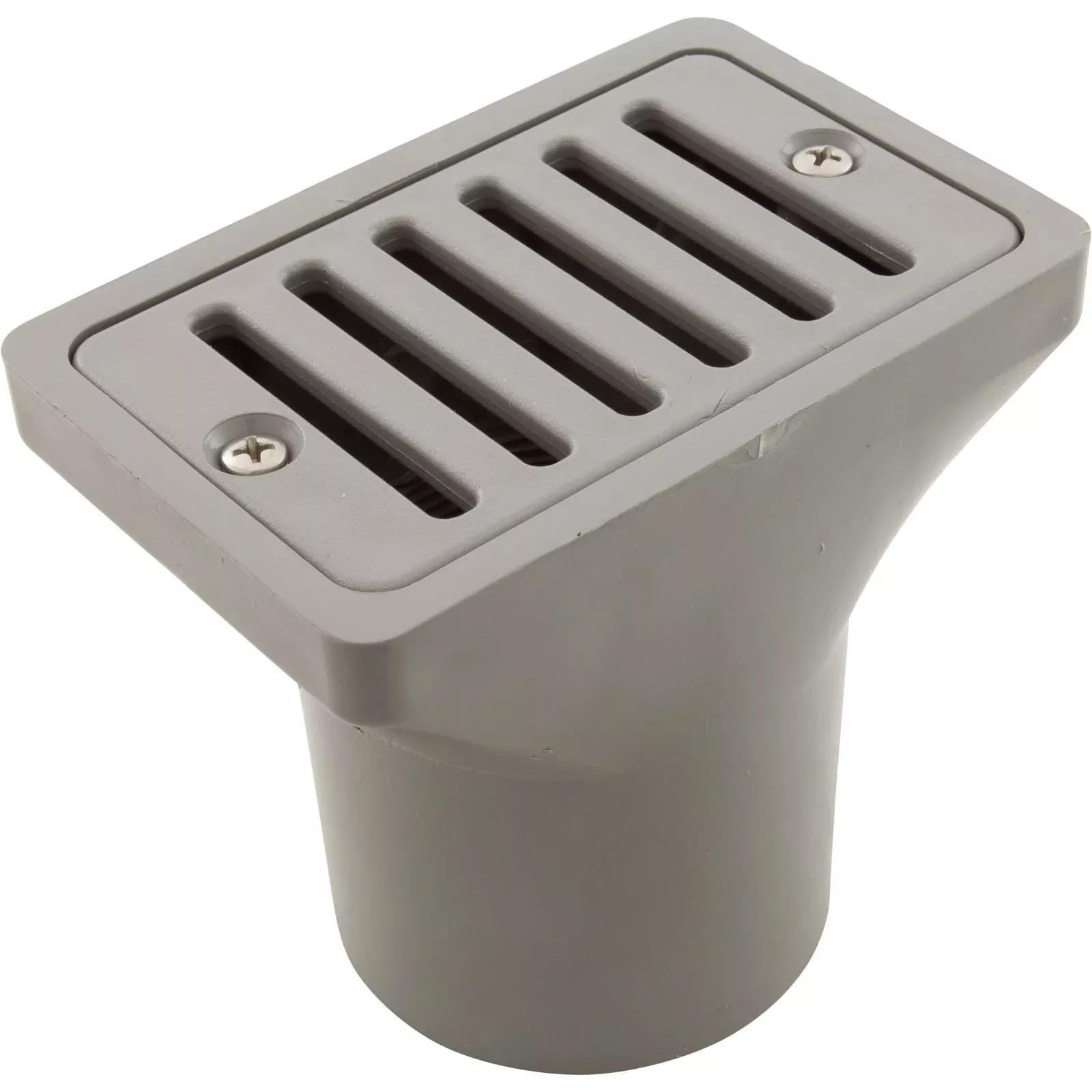 2"X4" Deck/Gutter Drain 2"S/Fpt Asy-Gry. : 640-2907
