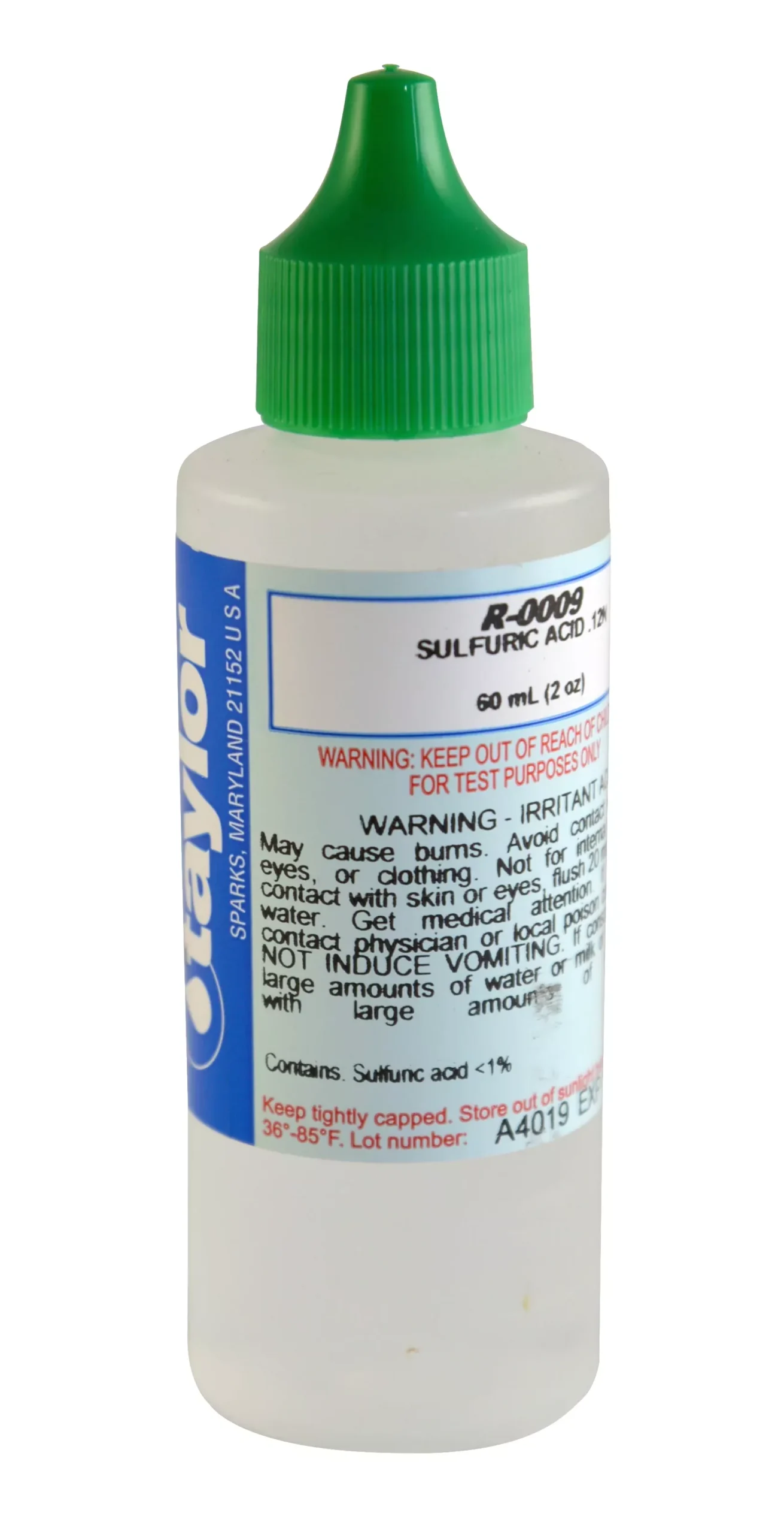 2OZ .12N SULFURIC ACID
