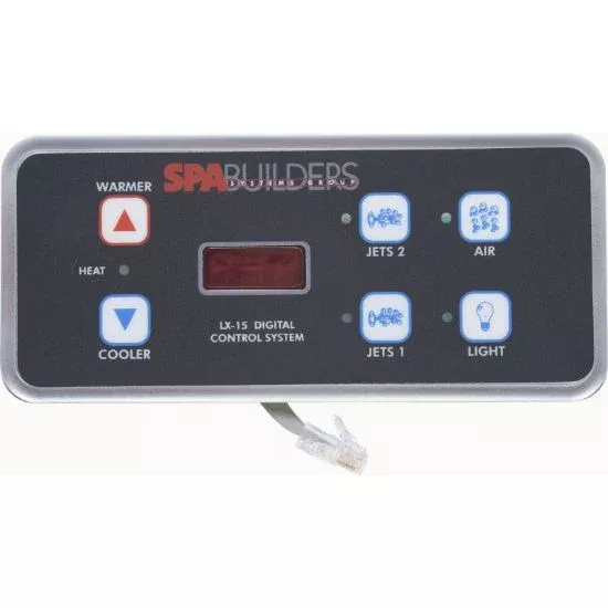 3-00-0140 Topside Allied LX-15 6 Button P1 P2 Bl Lt
