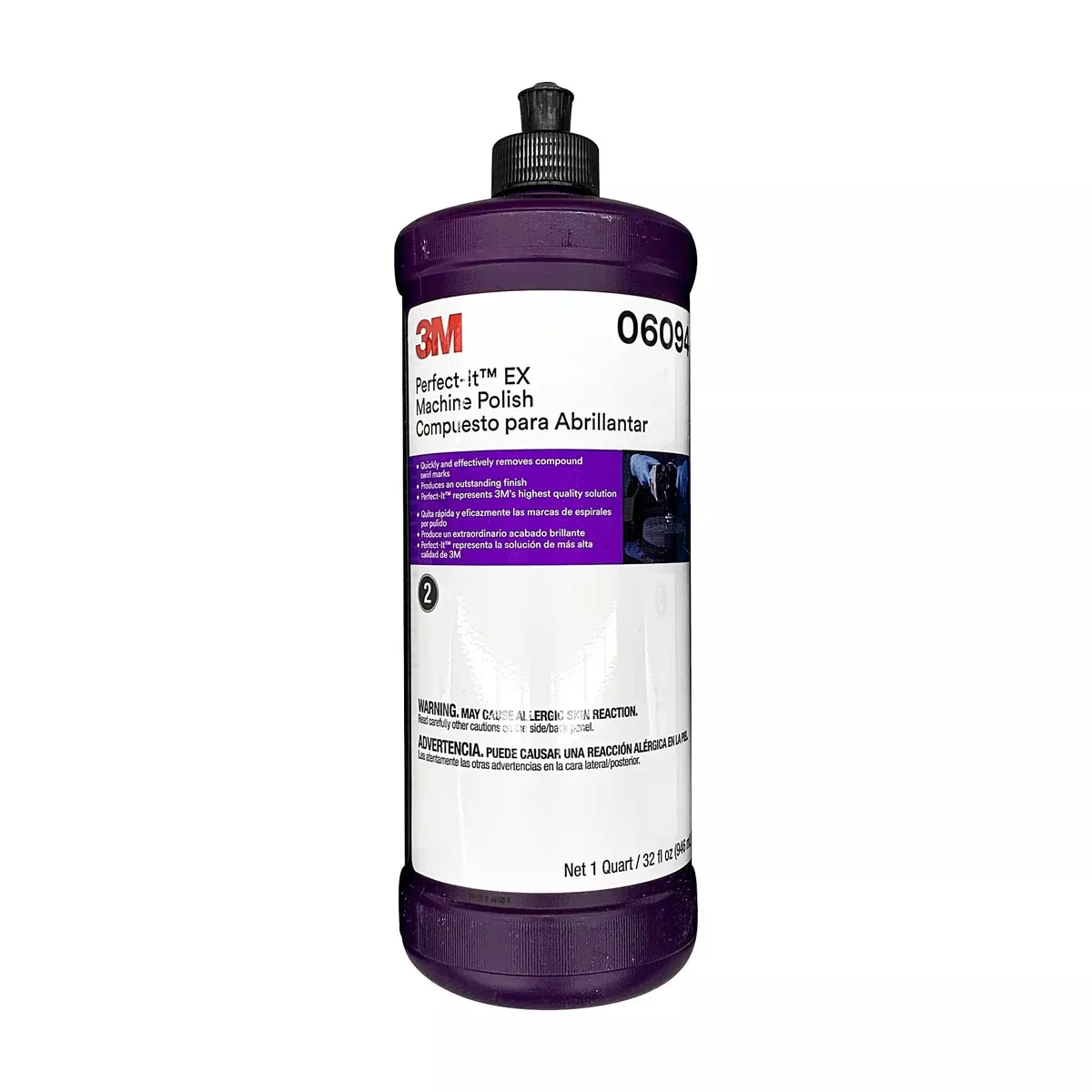 3M™ Perfect-It™ EX Machine Polish, 06094, 1 qt (32 fl oz/946 mL)