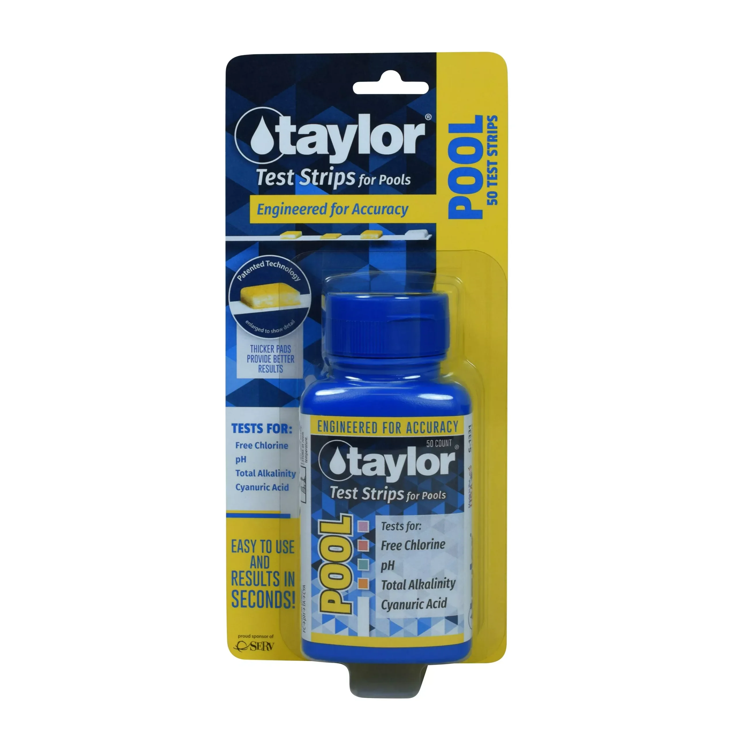 4-WAY POOL TEST STRIP