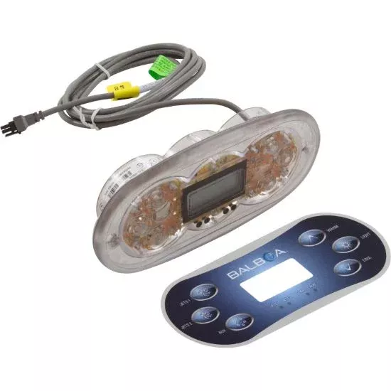 50335 Topside HQ-BWG TP600 P1 P2 Aux Lt Temp LCD