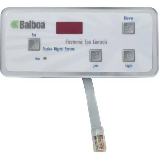 51223 Topside Balboa Water Group Duplex Digital P1 Bl Lt LED