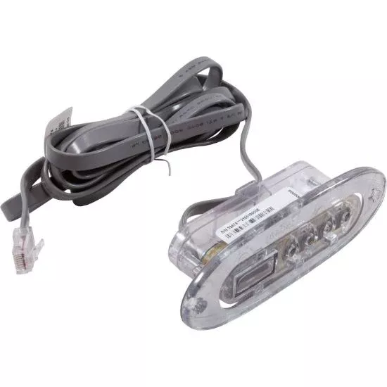 59020 Topside Only BWG VL240 4 Button Clear