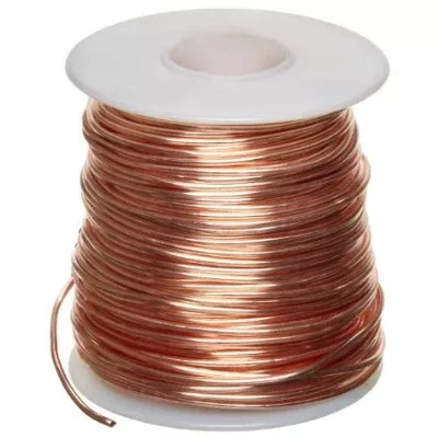 #8 SOLID BARE WIRE 500’RL
