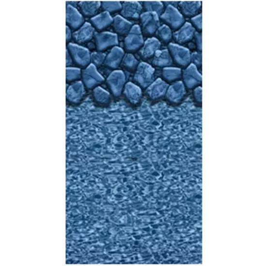 Above-Ground Pool 20 GA. 52” Boulder Swirl Beaded Vinyl Liner- 15’ Round