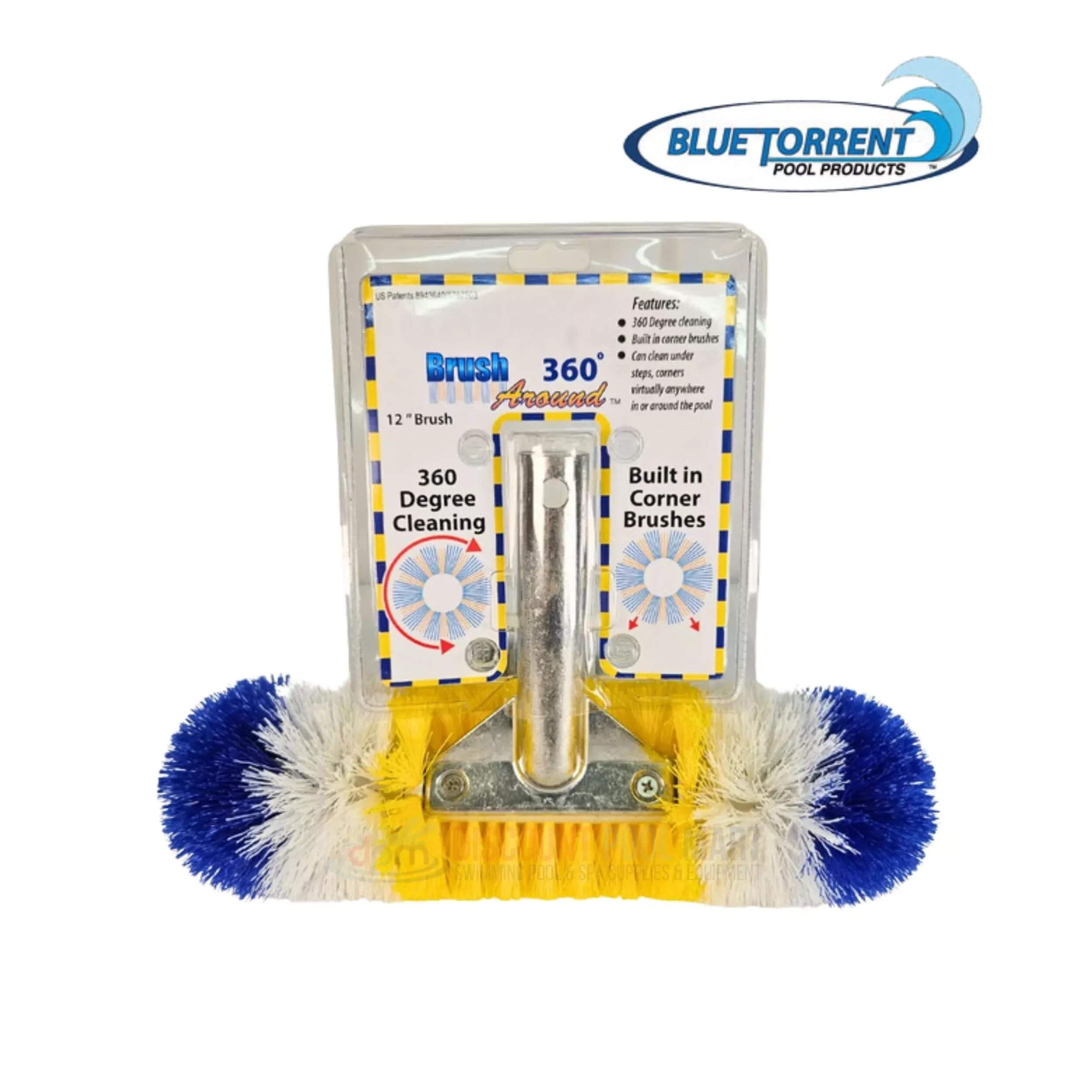 AC88072 | Blue Torrent 360 Brush 12″