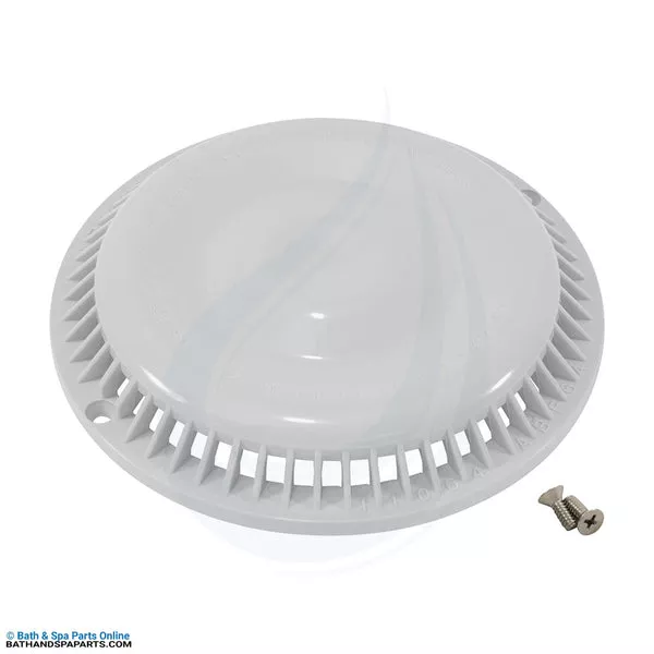 Afras Anti-Vortex Main Drain Grate White (11064W)