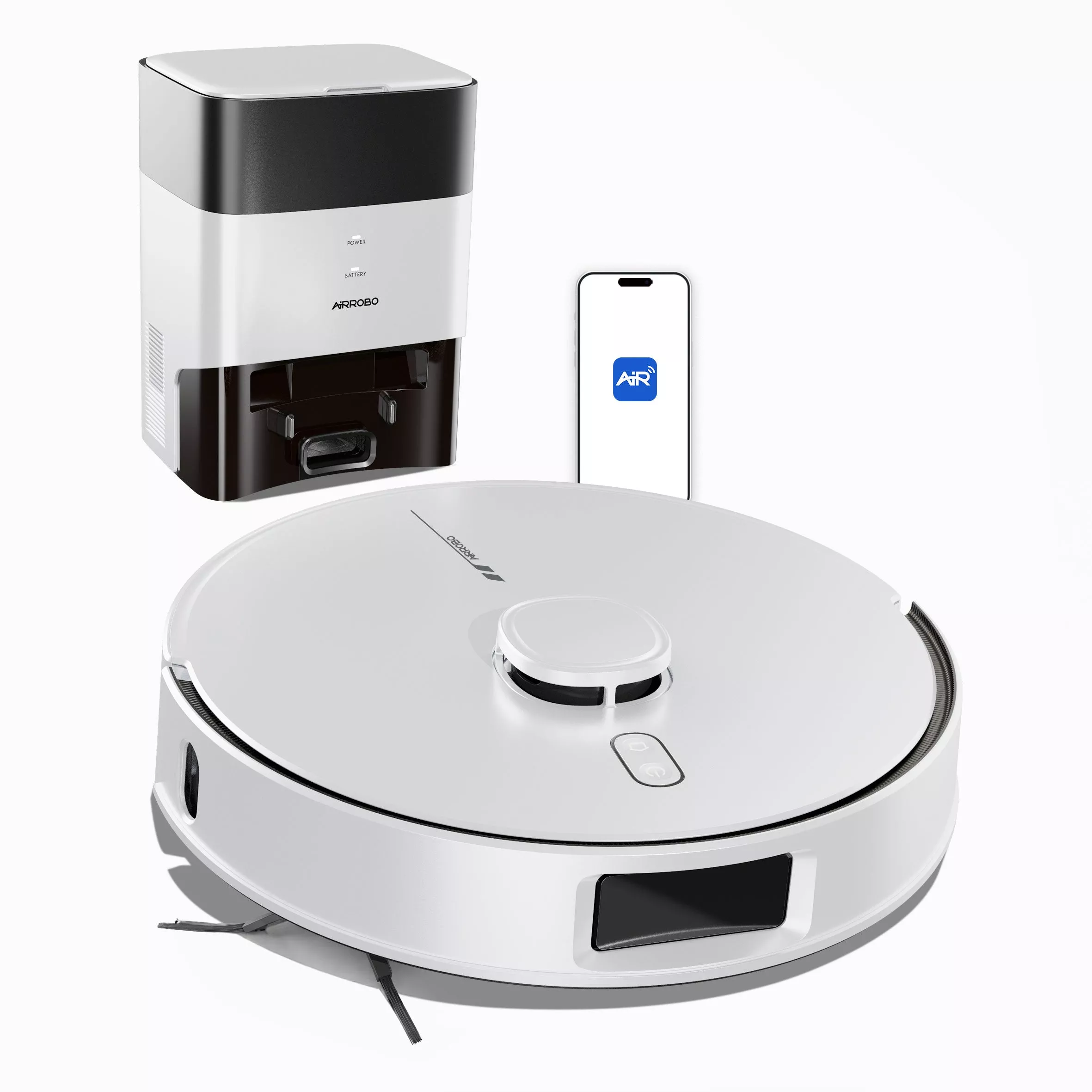 AIRROBO L60+ Smart LDS Laser Navigation Robot Vacuum