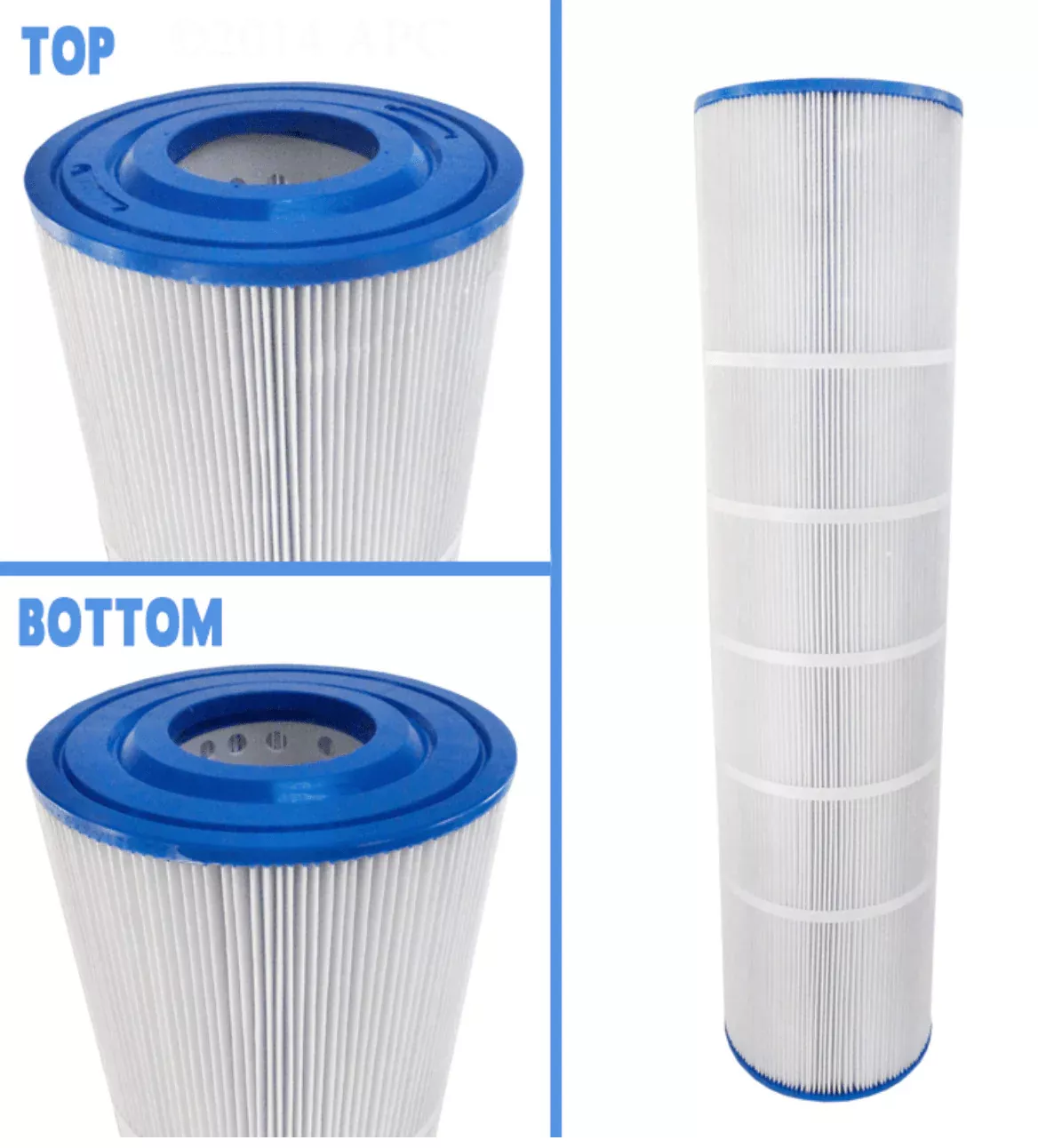 APC CT Series A01034 100 Sq Ft Filter Cartridge APCC7289 for Jandy