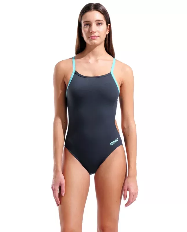 Arena Team Challenge Solid Swimsuit – Asphalt/Water – Limited Edition