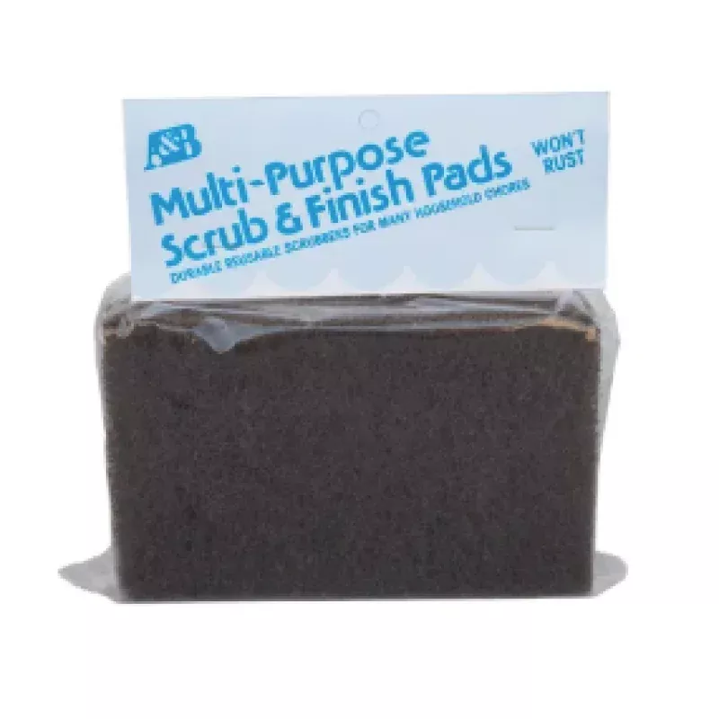 A&B Mr. Scrubber Jr Heavy Duty Replacement Pads 2-Pack | 8534-AB