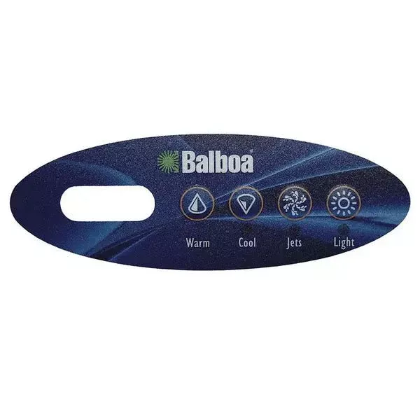 Balboa ML200 4 Button Topside Overlay 80-11393-K