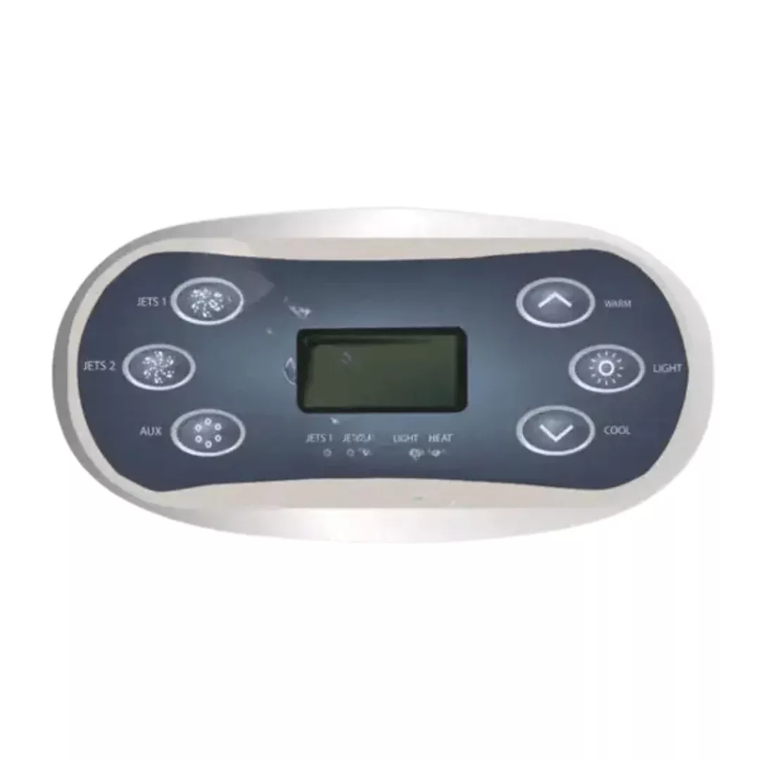 Balboa TP600 6-Button Topside Keypad Control (34-50335-K)