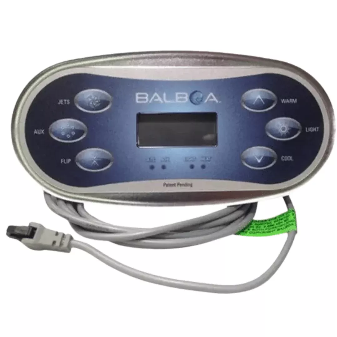 Balboa TP600 6-Button Topside Keypad Control (34-55673-K)