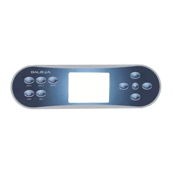 Balboa TP700 10 Button Topside Overlay 80-17381-K