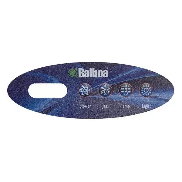 Balboa VL200 4 Button Topside Overlay 80-11095-K