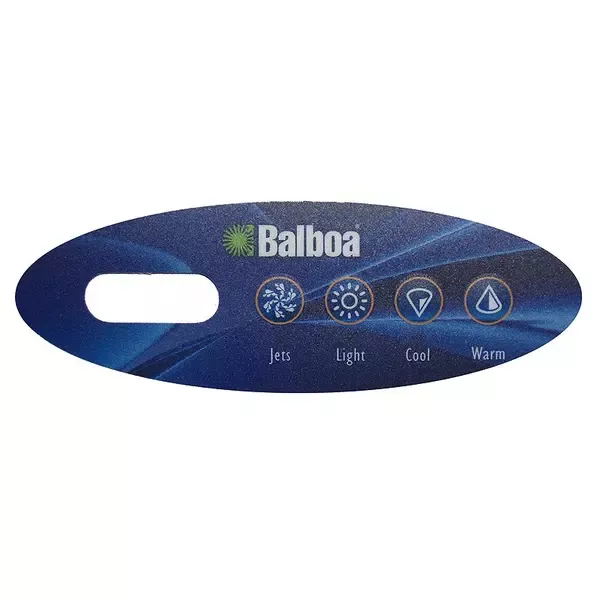 Balboa VL200 4 Button Topside Overlay 80-11852-K
