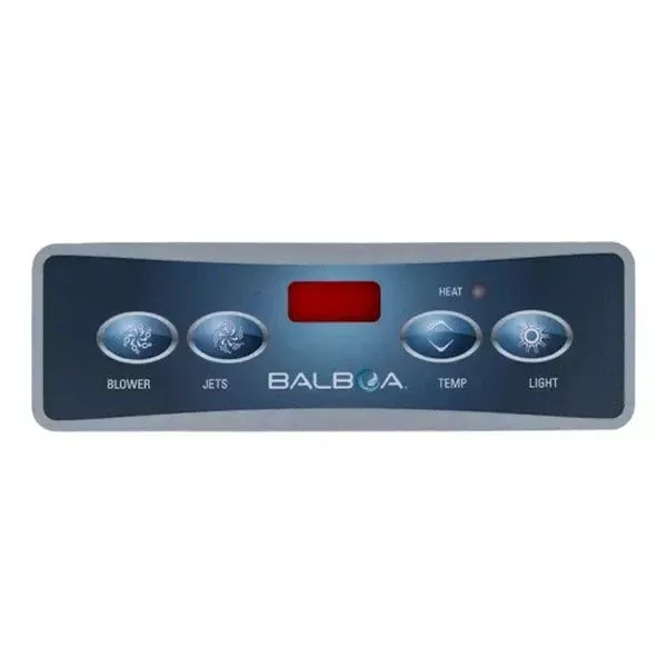 Balboa VL403 4-Button Topside Overlay 10671, 80-10671-K