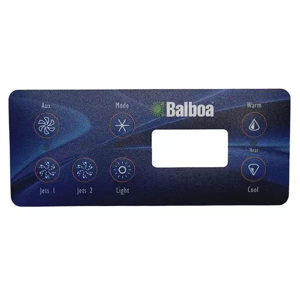 Balboa VL701S 7-Button Topside Overlay (11159)