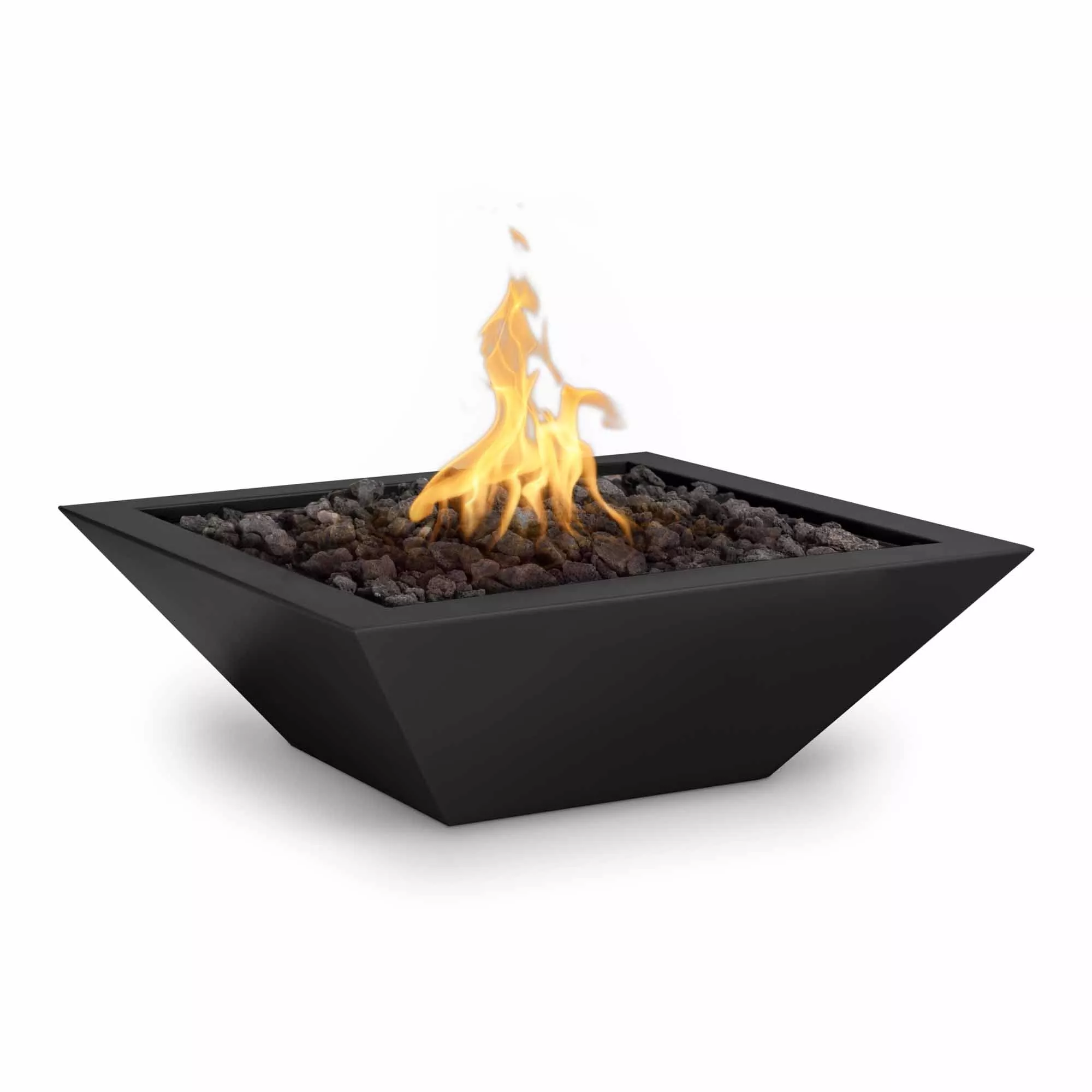BLK NG IID STL MAYA FIRE BOWL