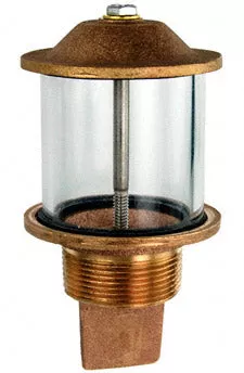 Bronze Sight Glass 1.5 Inch
