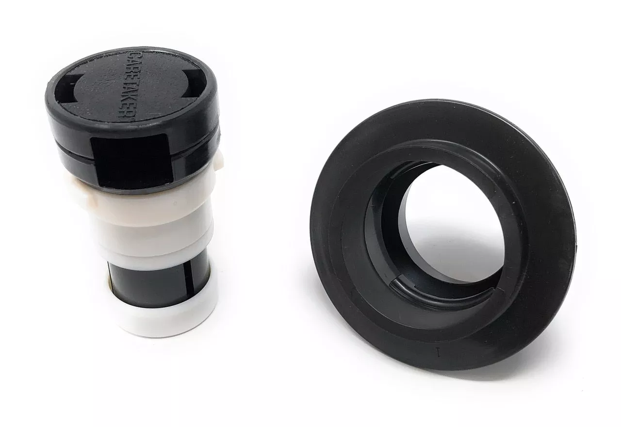 Caretaker 99 Complete 2.5″ Cleaning Head (Jet Black) | 5-9-511A