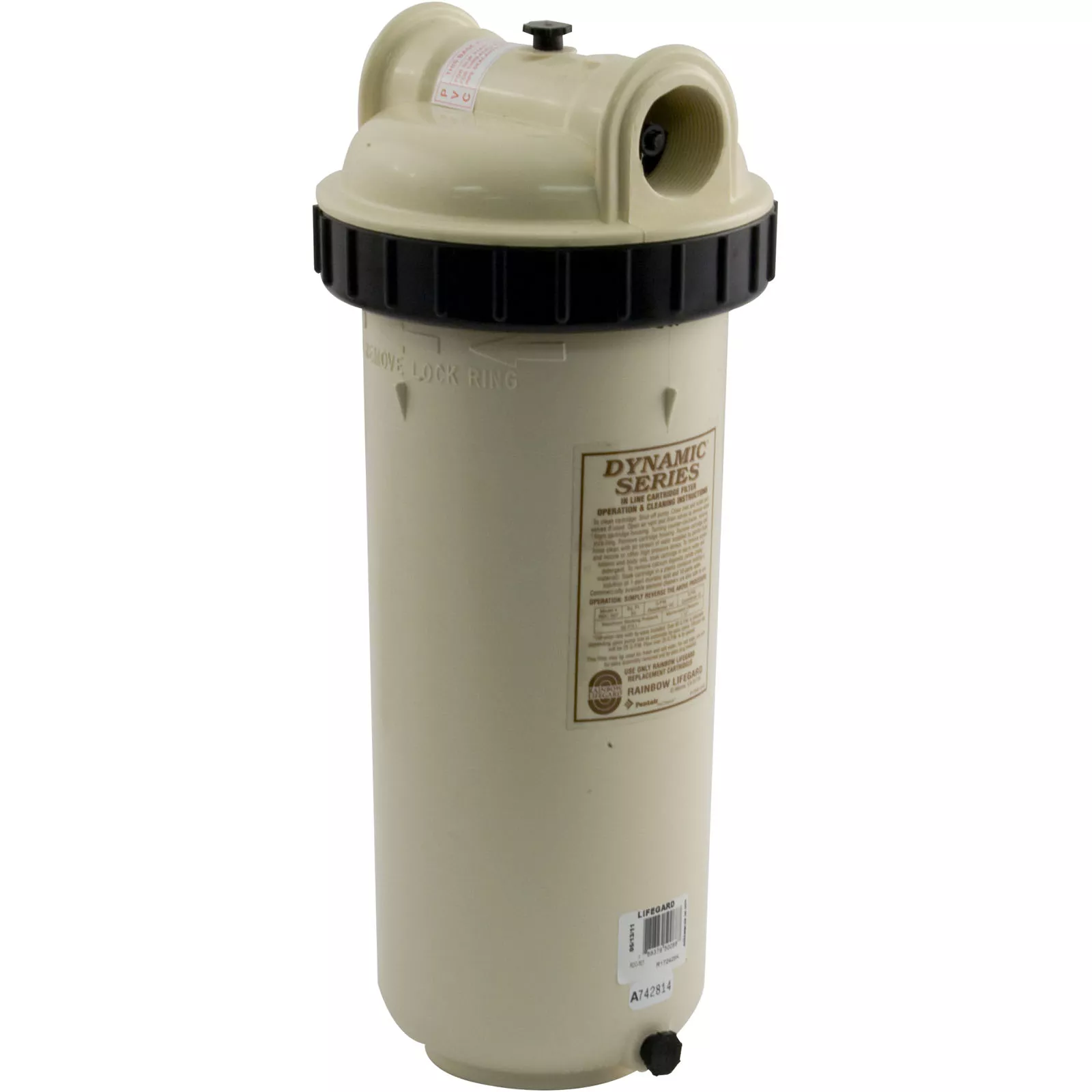 Cartridge Filter, Pentair Rainbow RDC-50, Inline, 1-1/2″fpt | R172425K
