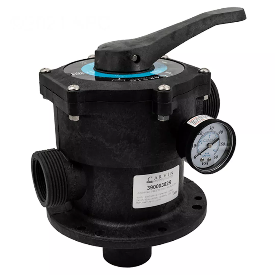 Carvin Pool 39000302R 1 1/2 Multiport Valve 7 Position