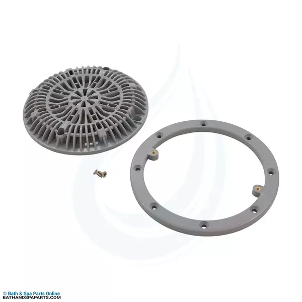 CMP Galaxy Drain Cover [8″] w/Ring [Gray] (25548-001-000)