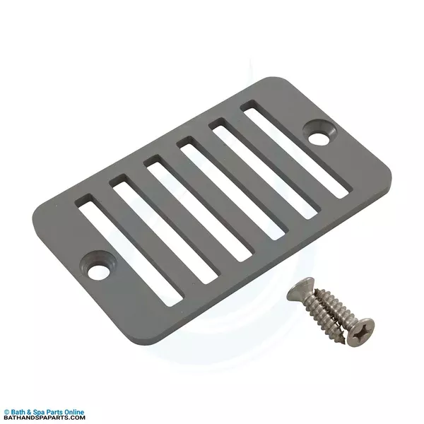 CMP Gray 2" x 4" Grate with Screws (25533-001-010)