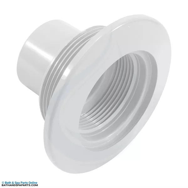 CMP Return Wall Fitting [1-1/2″ Spigot x 1-1/2″ FPT, Gunite] [White] (25529-150-000)