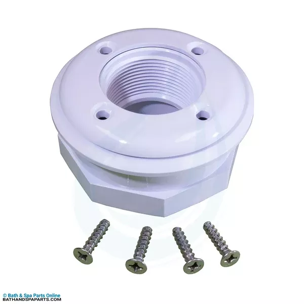 CMP Vinyl Pool I/O Fitting [1-1/2″ x 1-1/2″ Socket] [White] (25522-100-000)