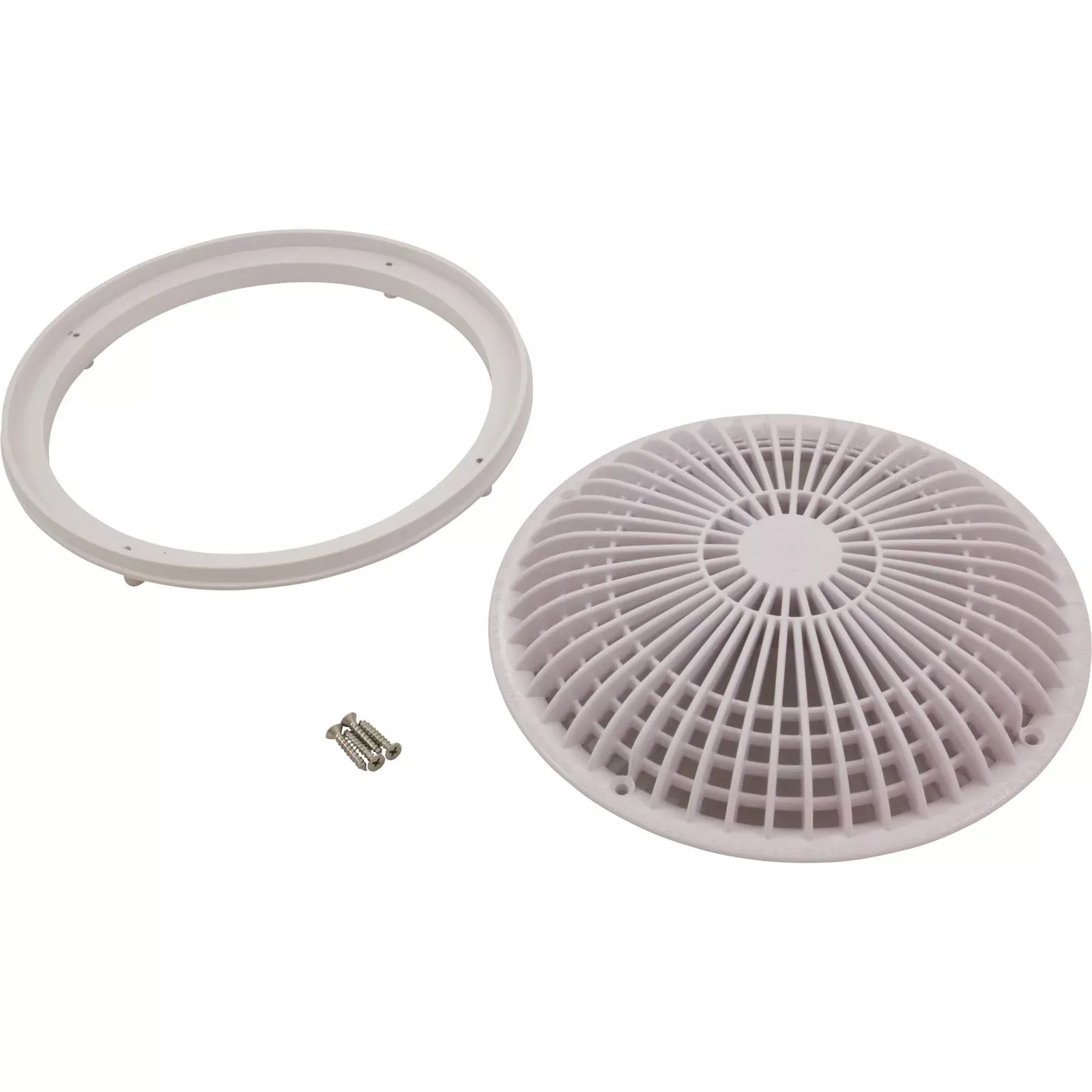 Cover Aquastar MoFlo 10" Round w/Frame White 10MF101