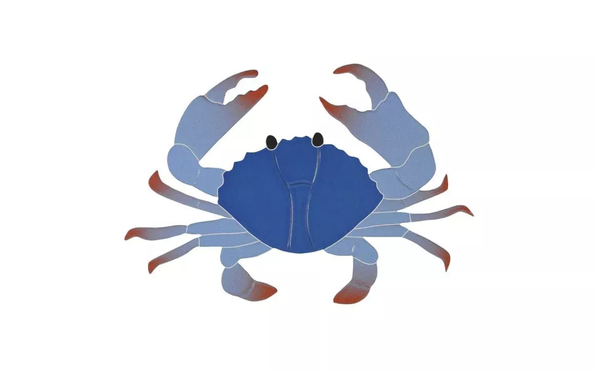 CRABLUB 5" x 8" Crab Blue