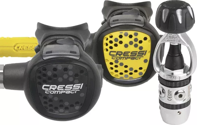Cressi AC2 / Compact Regulator 1st & 2nd & Octo Set