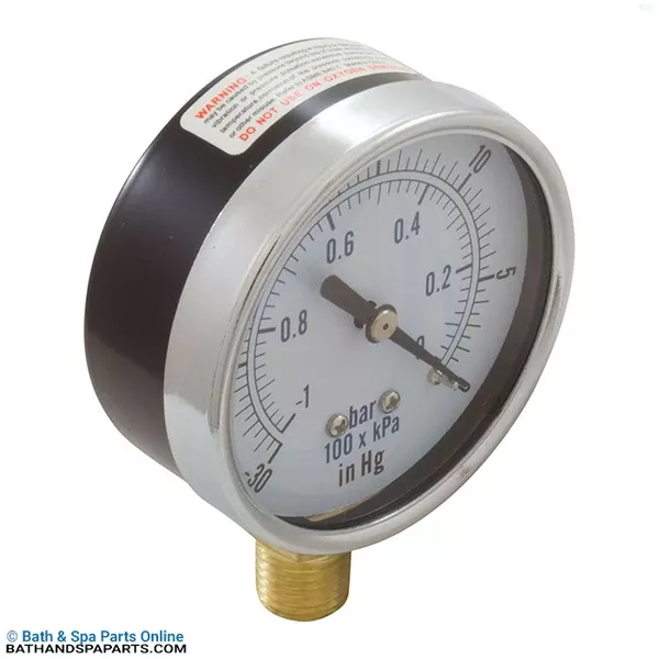 Daughtridge 1/4″ NPT 0-30HG Vacuum Gauge (99301499)