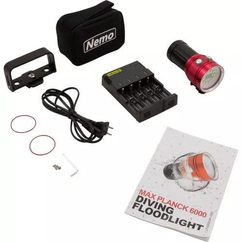 Diving Floodlight Nemo Power ToolsMax Planck 6000LEDWht LT-6000LM-100