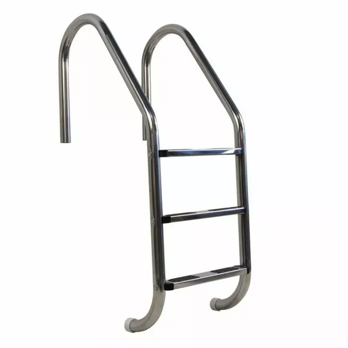 Doheny’s 3-Tread Stainless Steel Pool Ladder with Stainless Steel Steps
