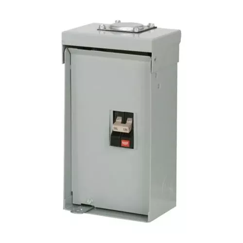 Eaton CHSPA50 2-Pole 50 Amp GFCI Spa Disconnect Panel