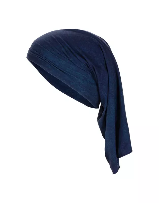 Fashy Multi-functional Soft Fabric Scarf – Navy