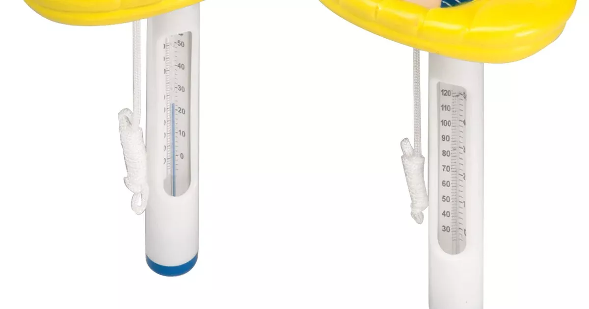 Floating Sunbather Thermometer, Matching Pair| 150057