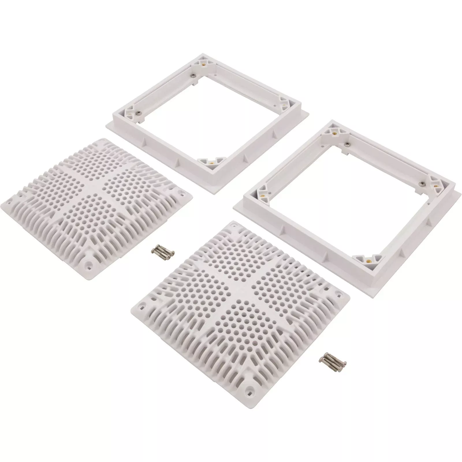 Frame&Cover-Dual Pak 9Sq Hf : WG1031HF2PAK2