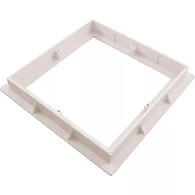 Frame Grate, Waterway 9″ X 9″, White