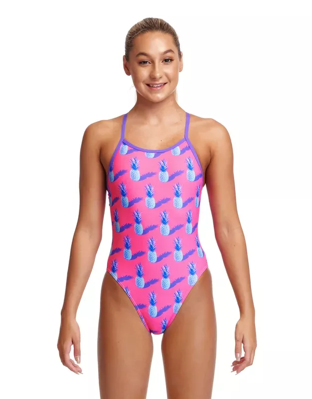Funkita Girls Pine Time Single Strap Swimsuit
