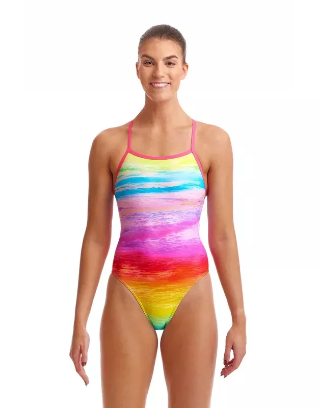 Funkita Ocean Ink Tie Me Tight Swimsuit